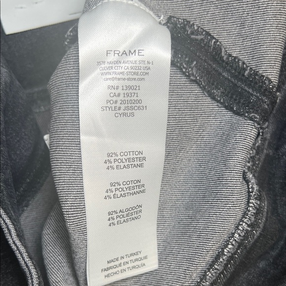Frame Denim Women's Dark jeans high rise skinny size 1 - Picture 5 of 11